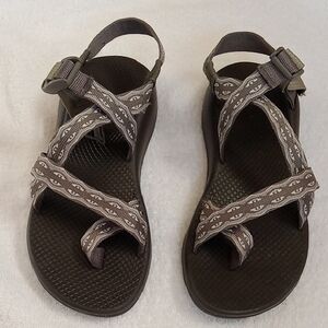 Chaco Mayan Bungee Brown Sandals for Women Size 9